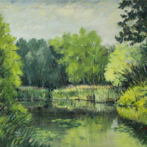 Obraz "Nad Nysą" Antonii Liszka