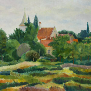 Obraz "Lewin - panorama z widokiem" Gustaw Lis