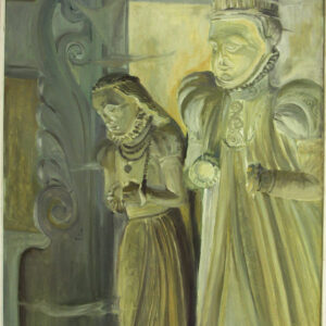 Obraz "Epitafium z kościoła w Lewinie Brzeskim" Joanna Brzezińska