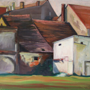 Obraz "Zamek w Lewinie Brzeskim" Joanna Brzezińska