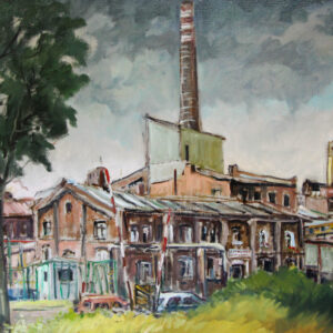 Obraz "Cukrownia" Antonii Liszka