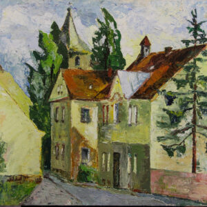 Obraz "Uliczka w Lewinie" Kornelia Olearczuk