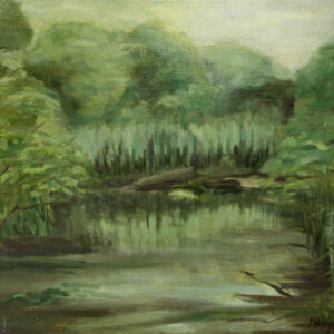 Obraz "Zarzecze" Magdalena Wróblewska-Widawa