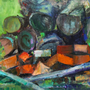 Obraz "Cegły" Bogusława Różańska