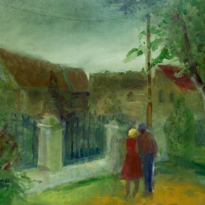 Obraz "W ogrodzie" Edward Domański