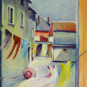 Obraz "Pranie" Teresa Ciepierska