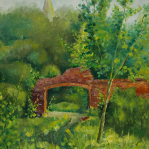 Obraz "Stara brama" Gustaw Lis