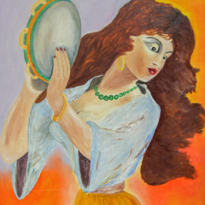 Obraz "Cyganka" Henryk Szymanowski