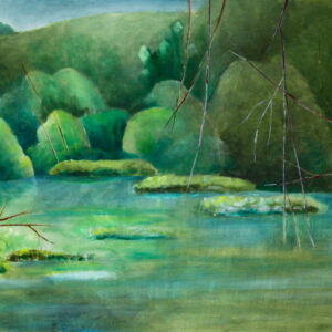 Obraz "Starorzecze Nysy" Gustaw Lis