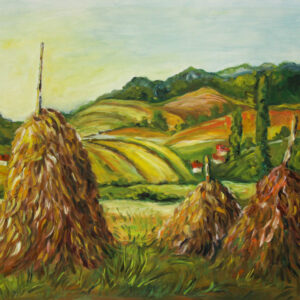 Obraz "Letnie pola" Krystyna Berbeć