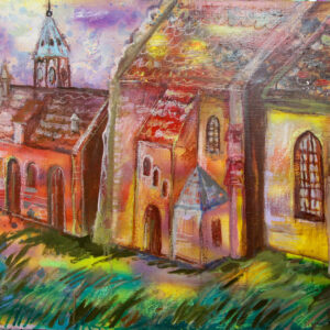 Obraz "Kościół" Anna Rozumska
