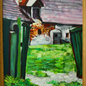 Obraz "Podwórko" Dominika Wójcik