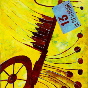 Obraz "Ptaszyca I" Elżbieta Szymańczuk