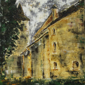 Obraz "Stary kościół" Barbara Boryk