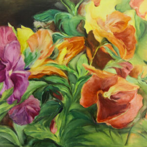 Obraz "W ogrodzie" Jadwiga Bajger