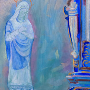 Obraz "Maryjka w Kościele Ewangelickim" Anita Welter