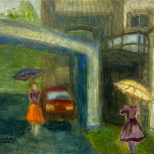 Obraz "Spotkanie w Lewinie" Edward Domański