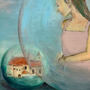 Obraz "Dwa Światy" Grażyna Stach