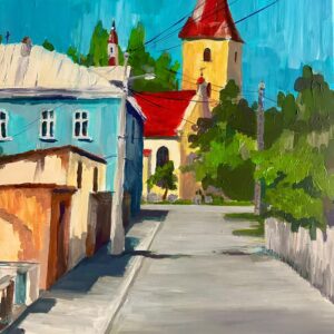 Obraz "38 st. w cieniu" Katarzyna Zwolińska